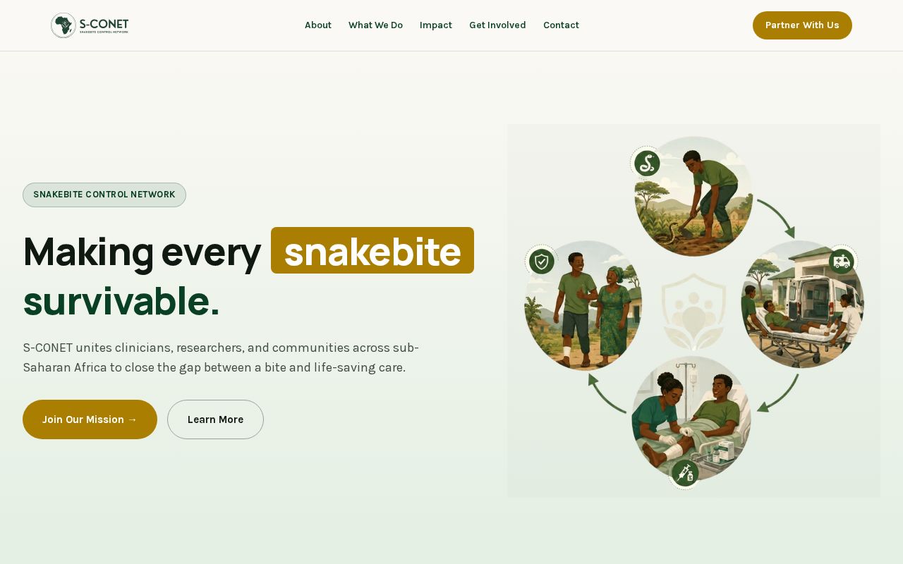 Preview of Sconet Website
