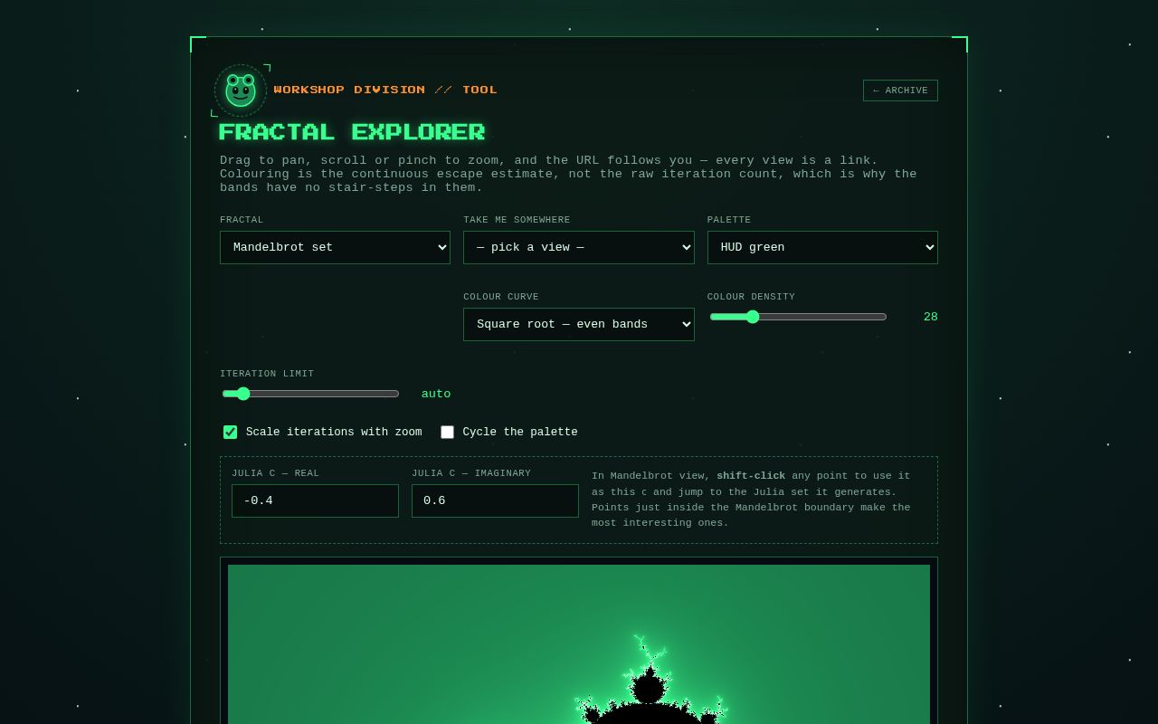 Preview of Fractal Explorer Slippylabs Com