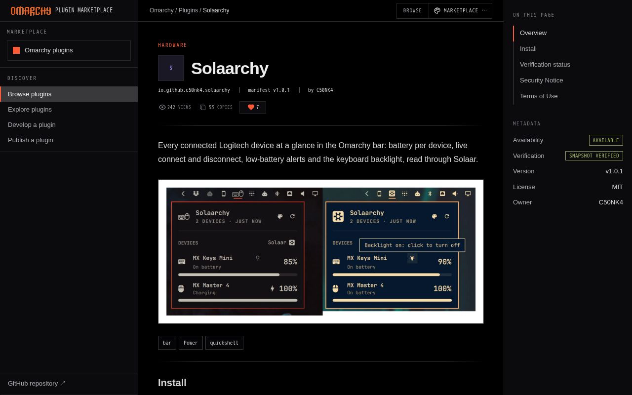 Preview of Solaarchy