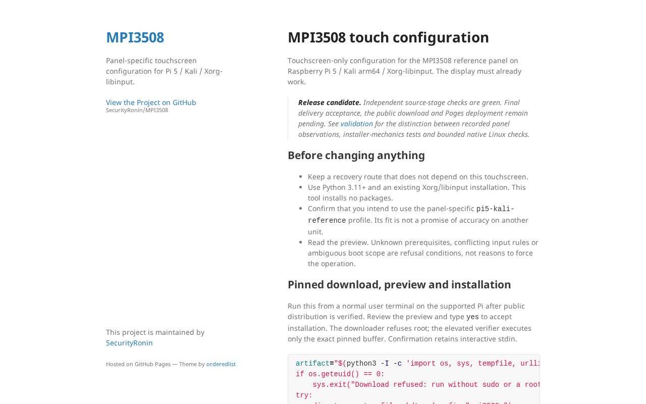 Preview of MPI3508