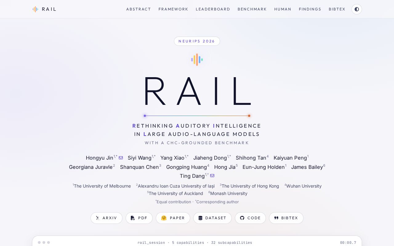 Preview of RAIL