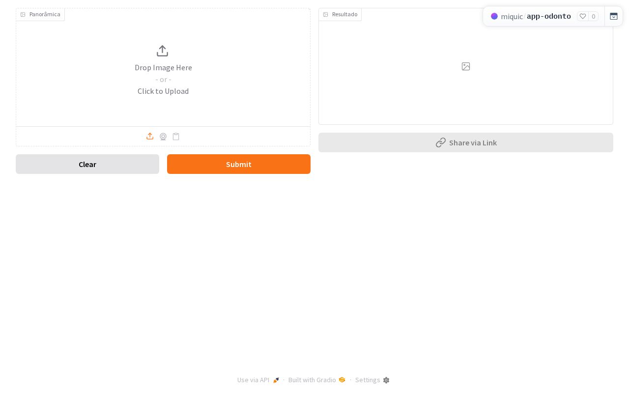 Preview of App Odonto