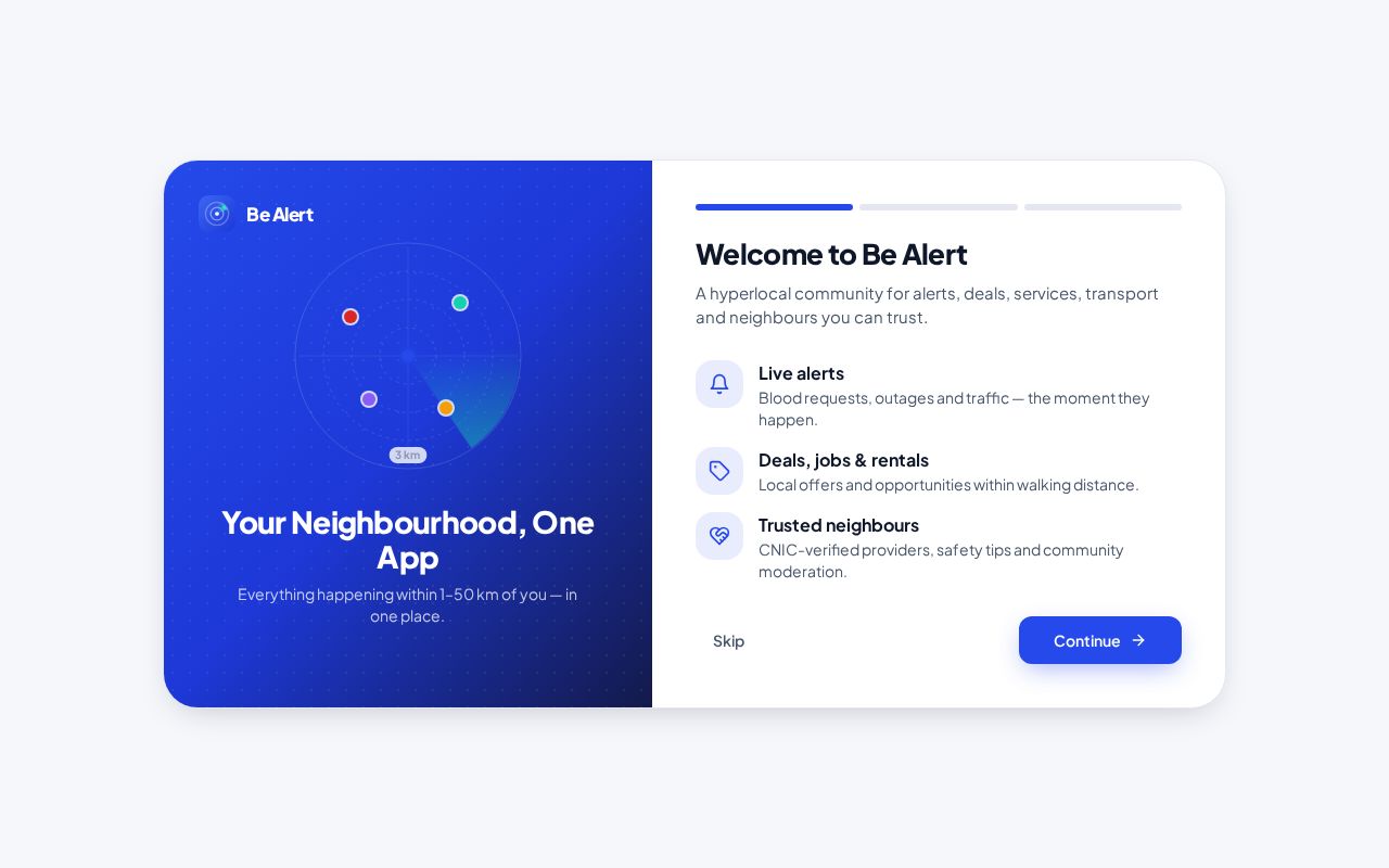 Preview of App