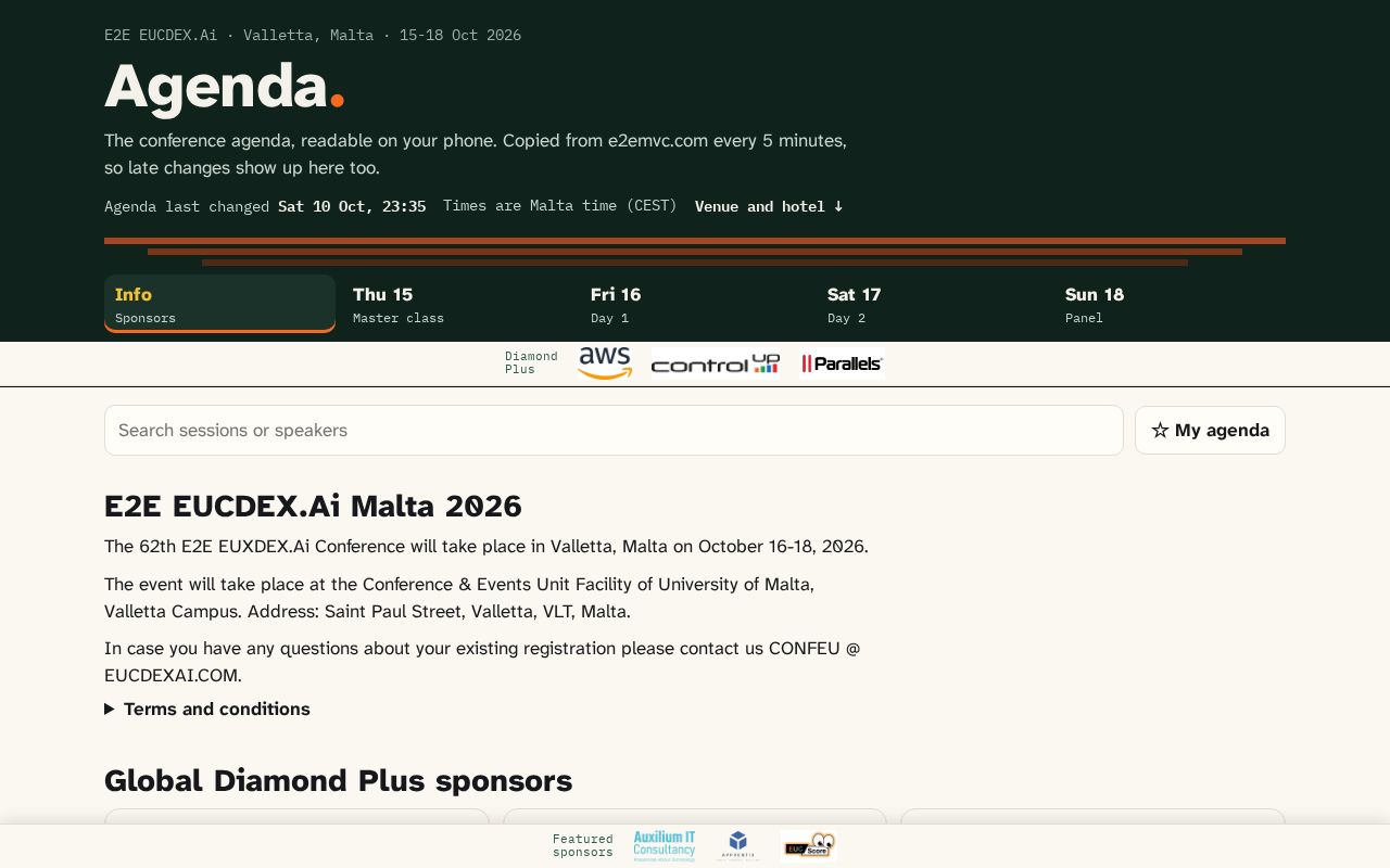 Preview of E2e Update Website
