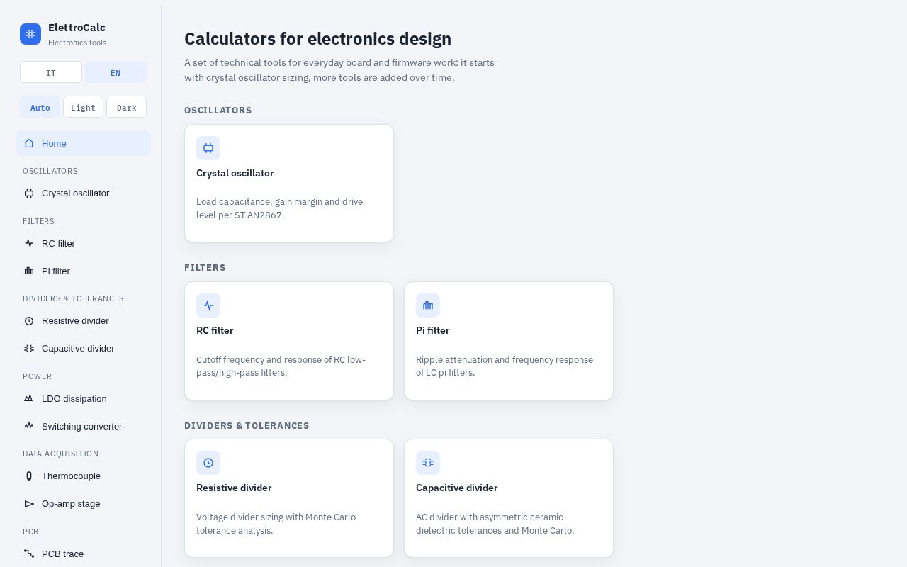 Preview of Pagina Web Elettronica