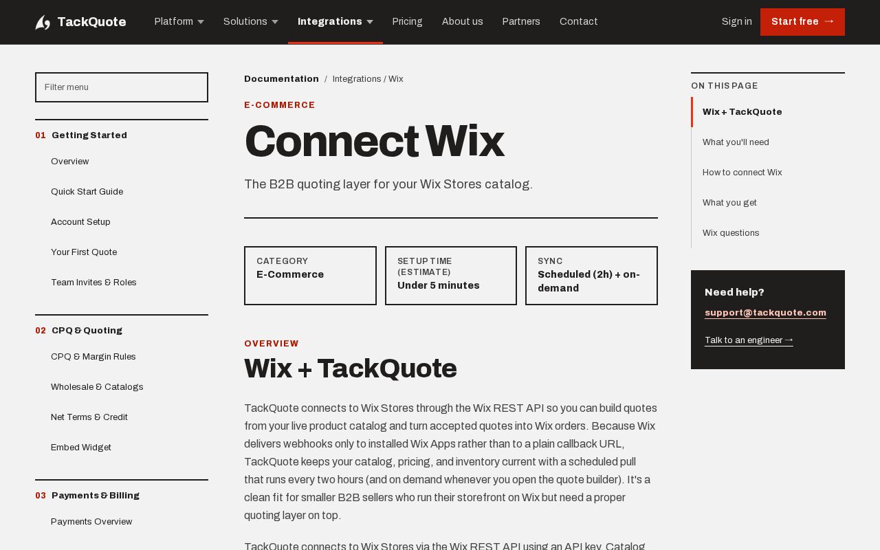 Preview of Wix