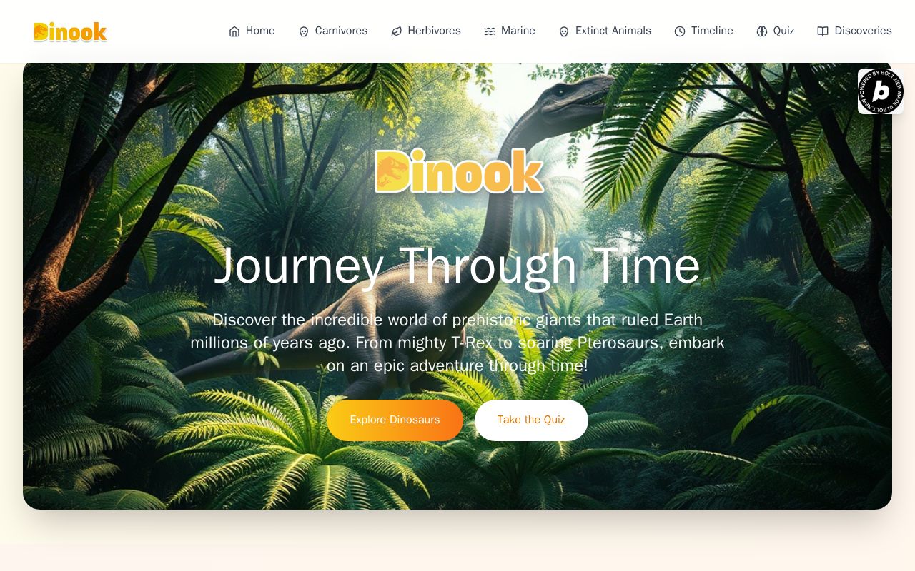Preview of Dinook-fascinating world of dinosaurs and prehistoric life