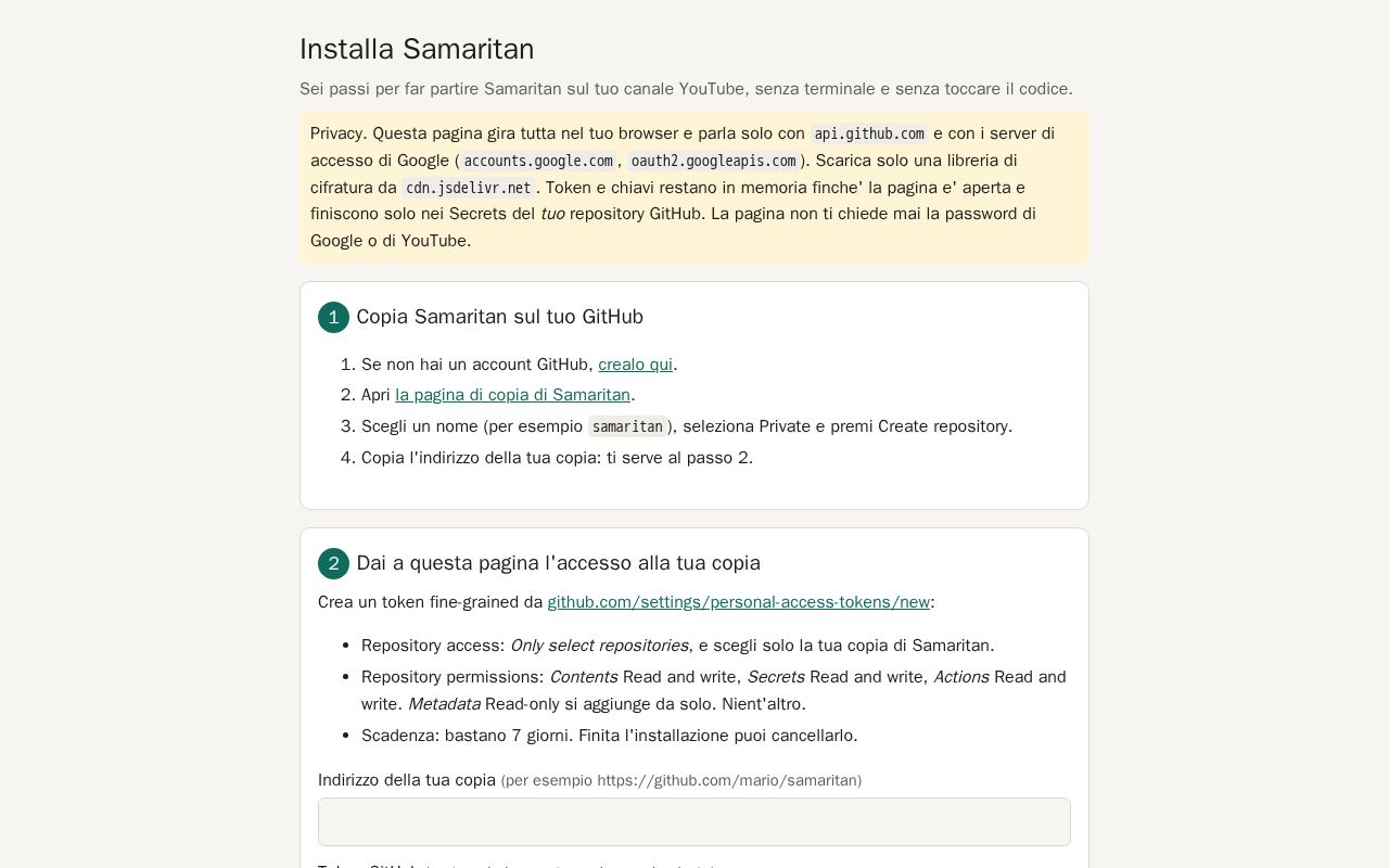 Preview of Samaritan Installa