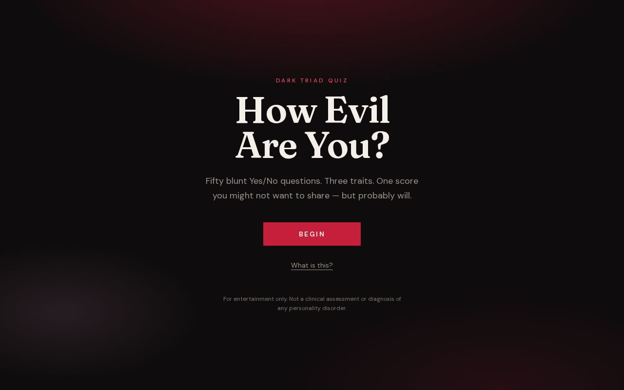 Preview of Evil Check
