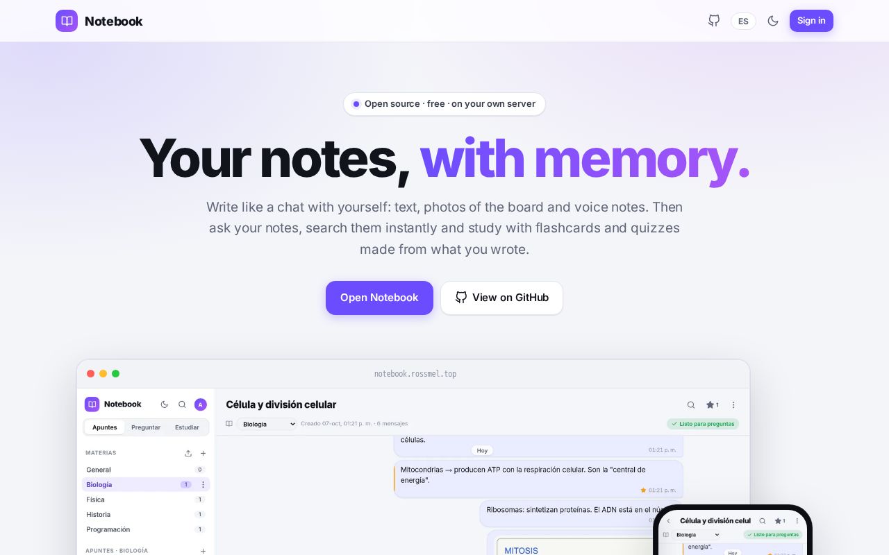 Preview of Notebook