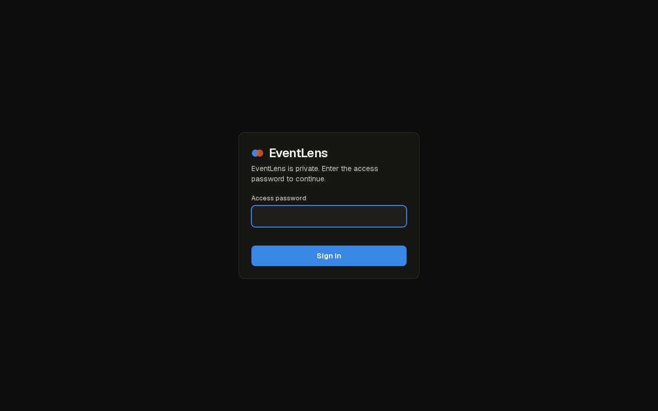 Preview of Eventlens