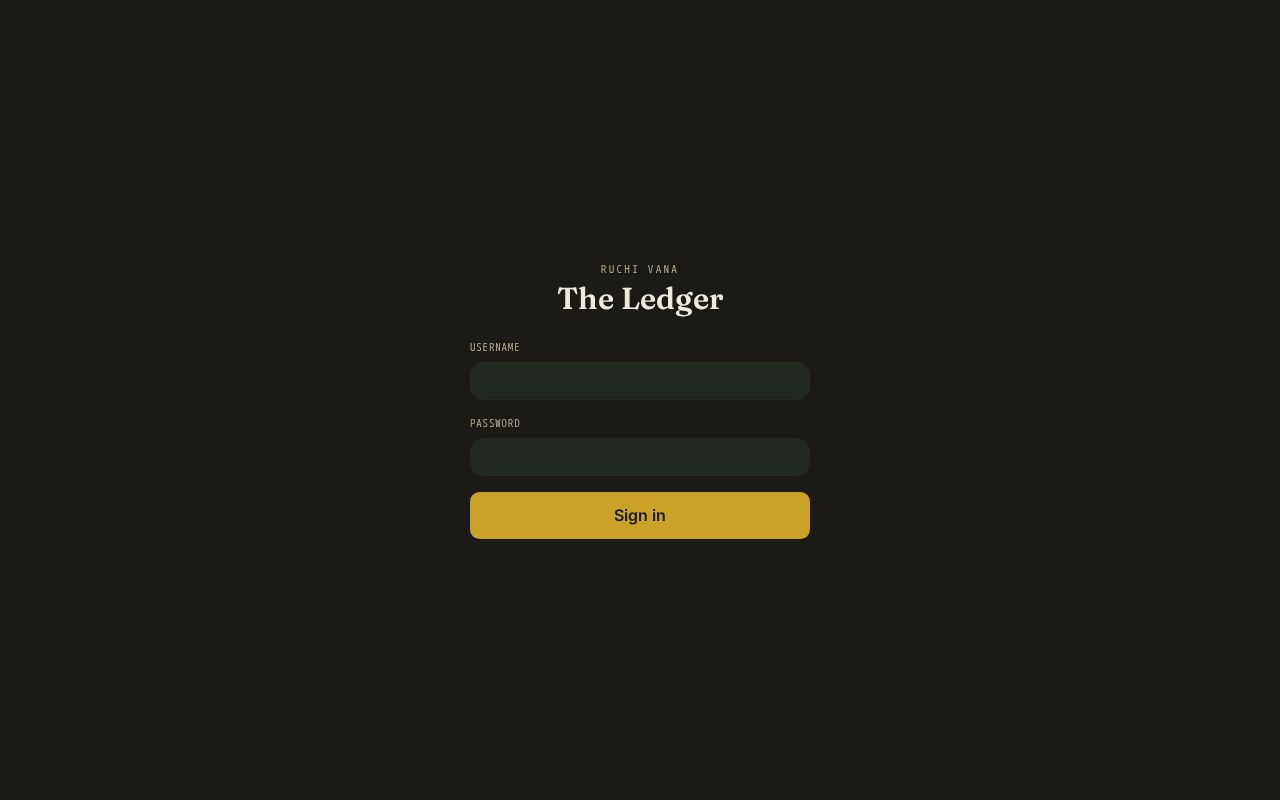 Preview of Money Tracking App