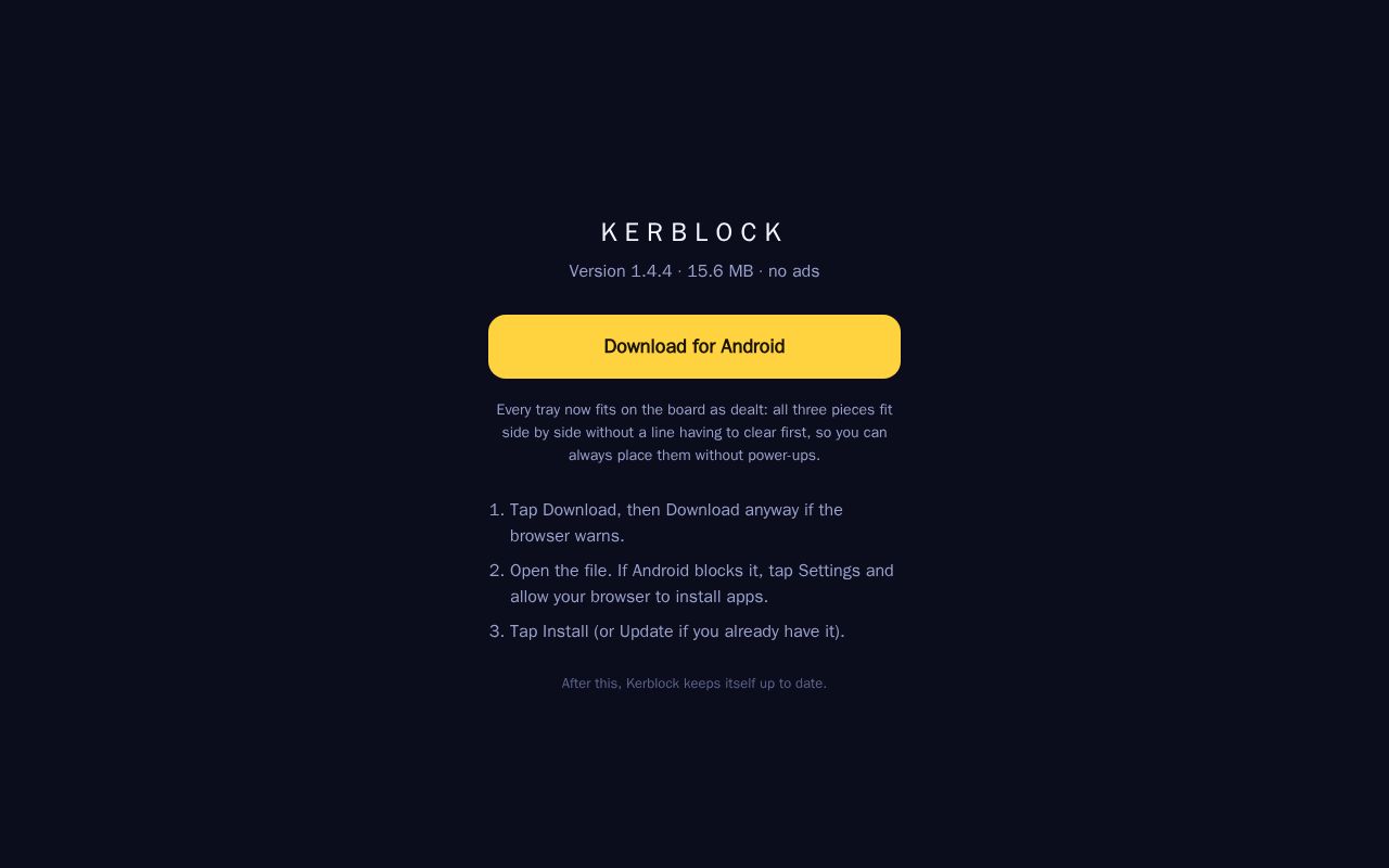 Preview of Kerblock