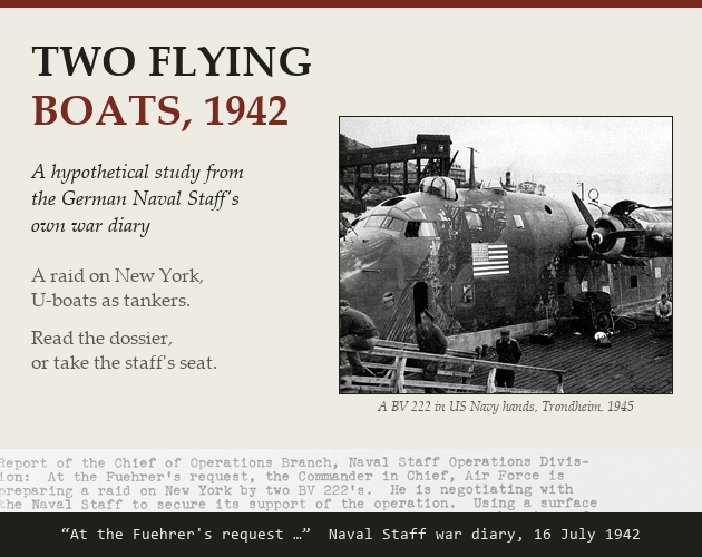 Preview of Two Flying Boats, 1942