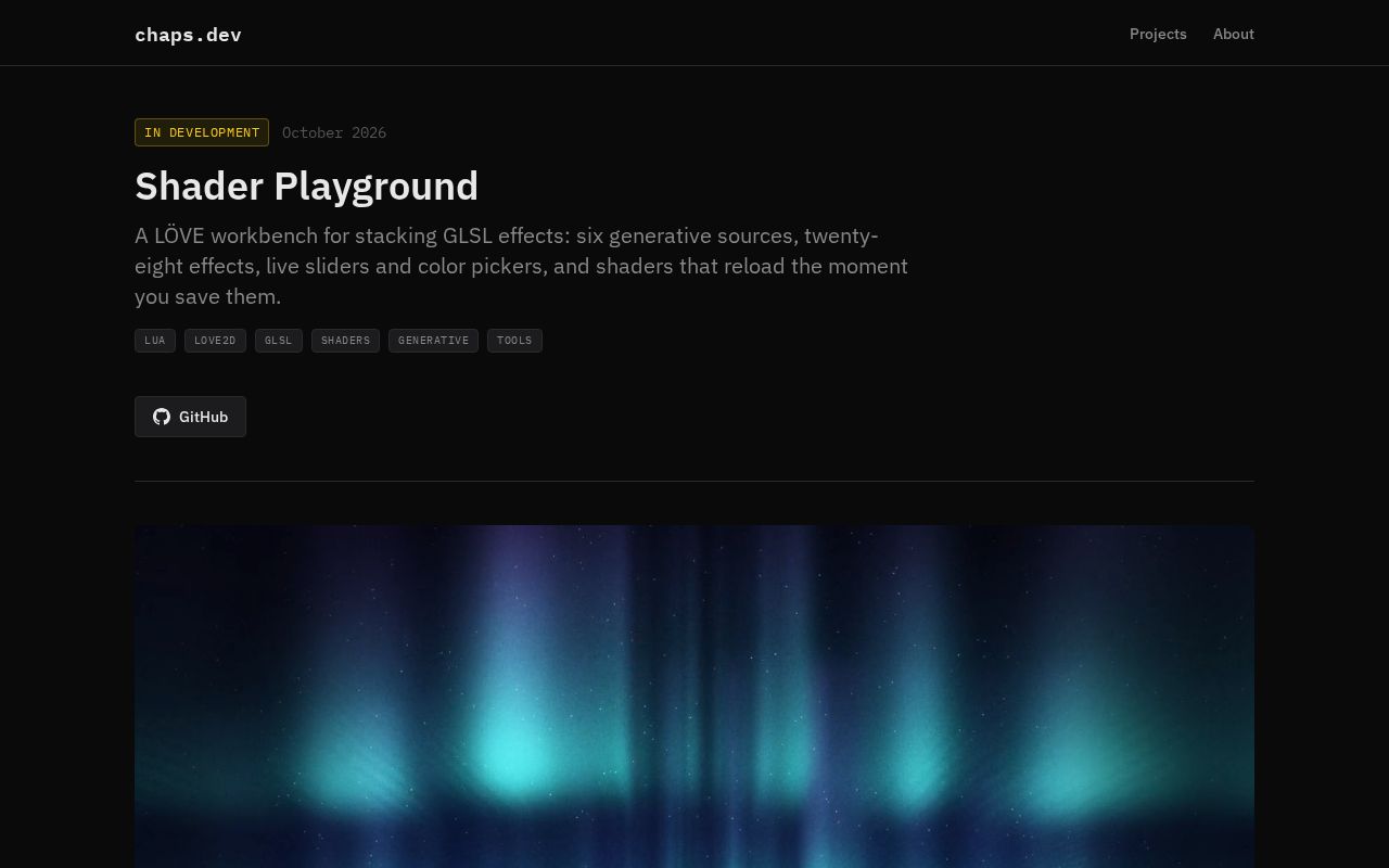 Preview of ShaderPlayground