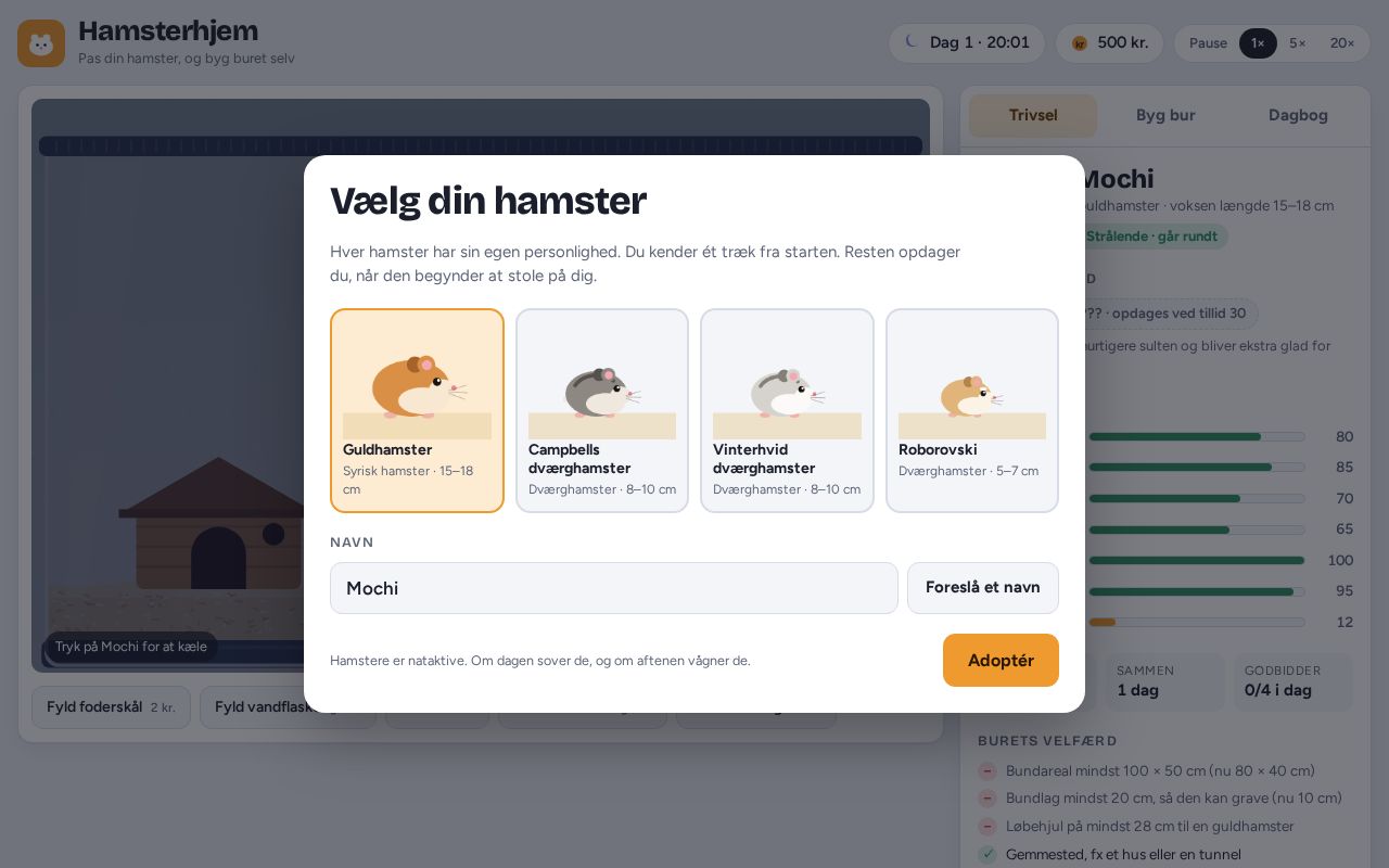 Preview of Hamsterhjem
