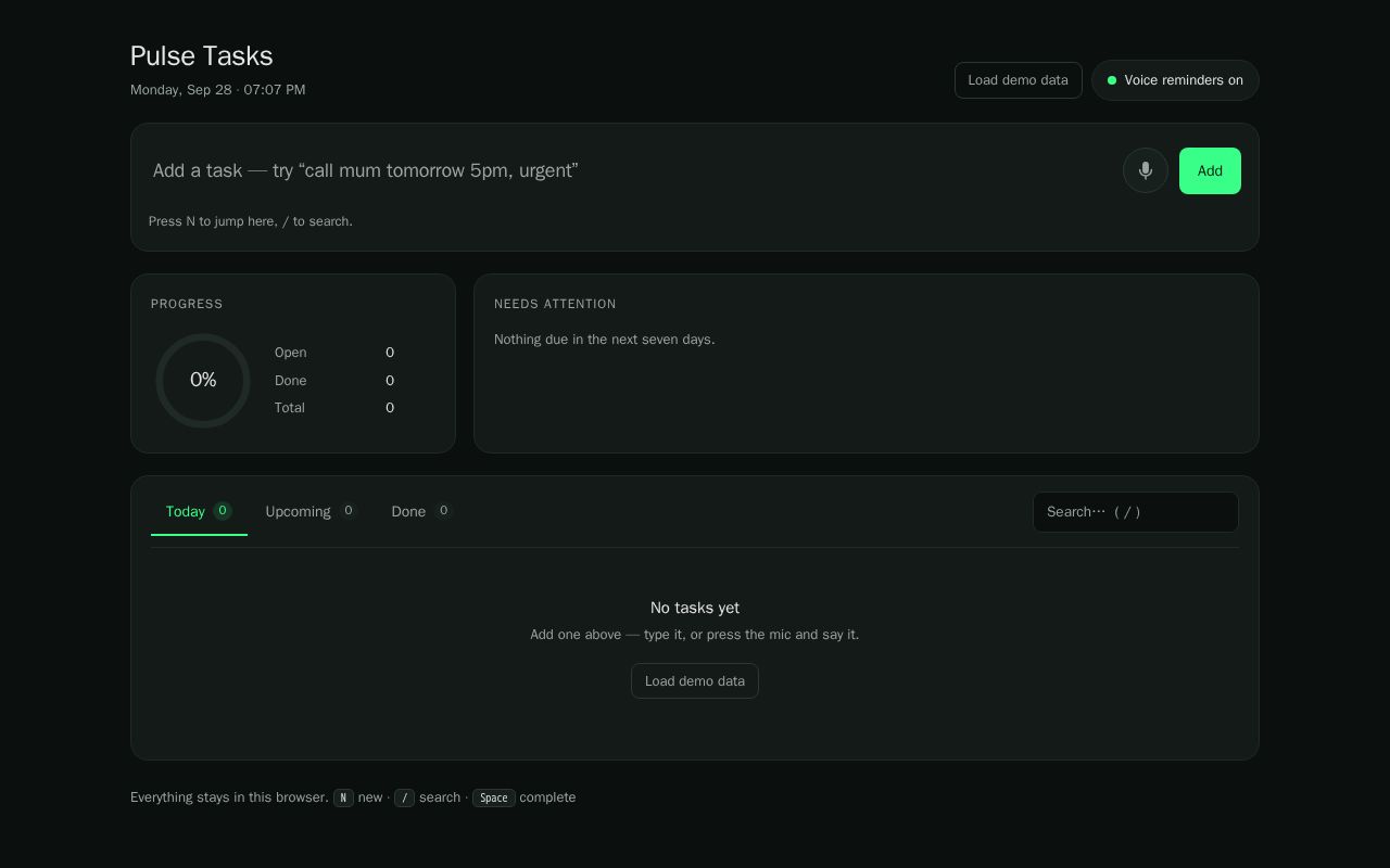 Preview of Pulse Tasks
