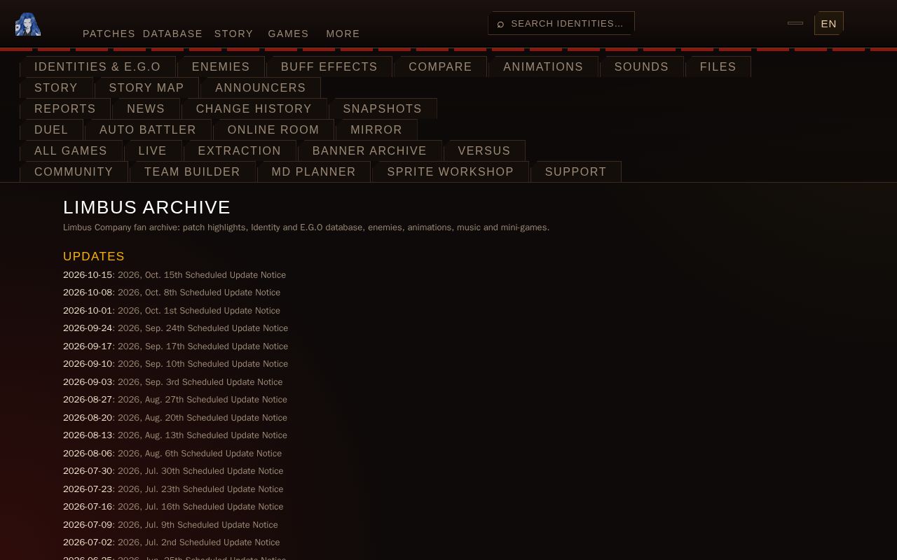 Preview of Limbus Archive