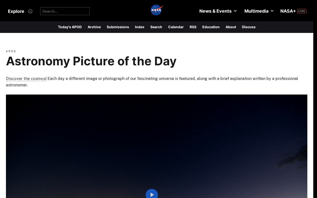 Preview of Omarchy Apod