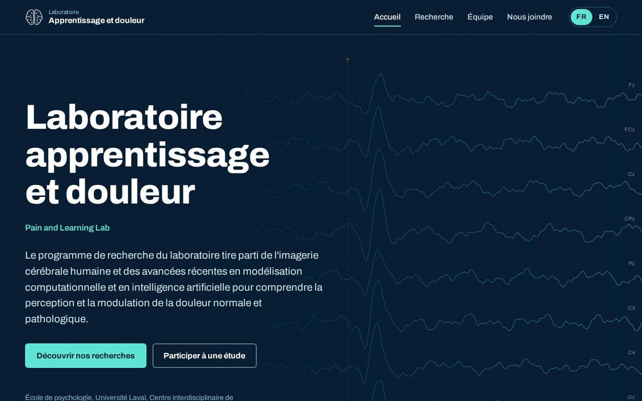 Preview of Painlearninglab Site