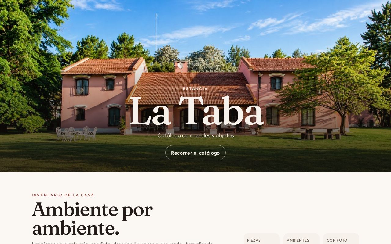Preview of EstanciaLaTaba