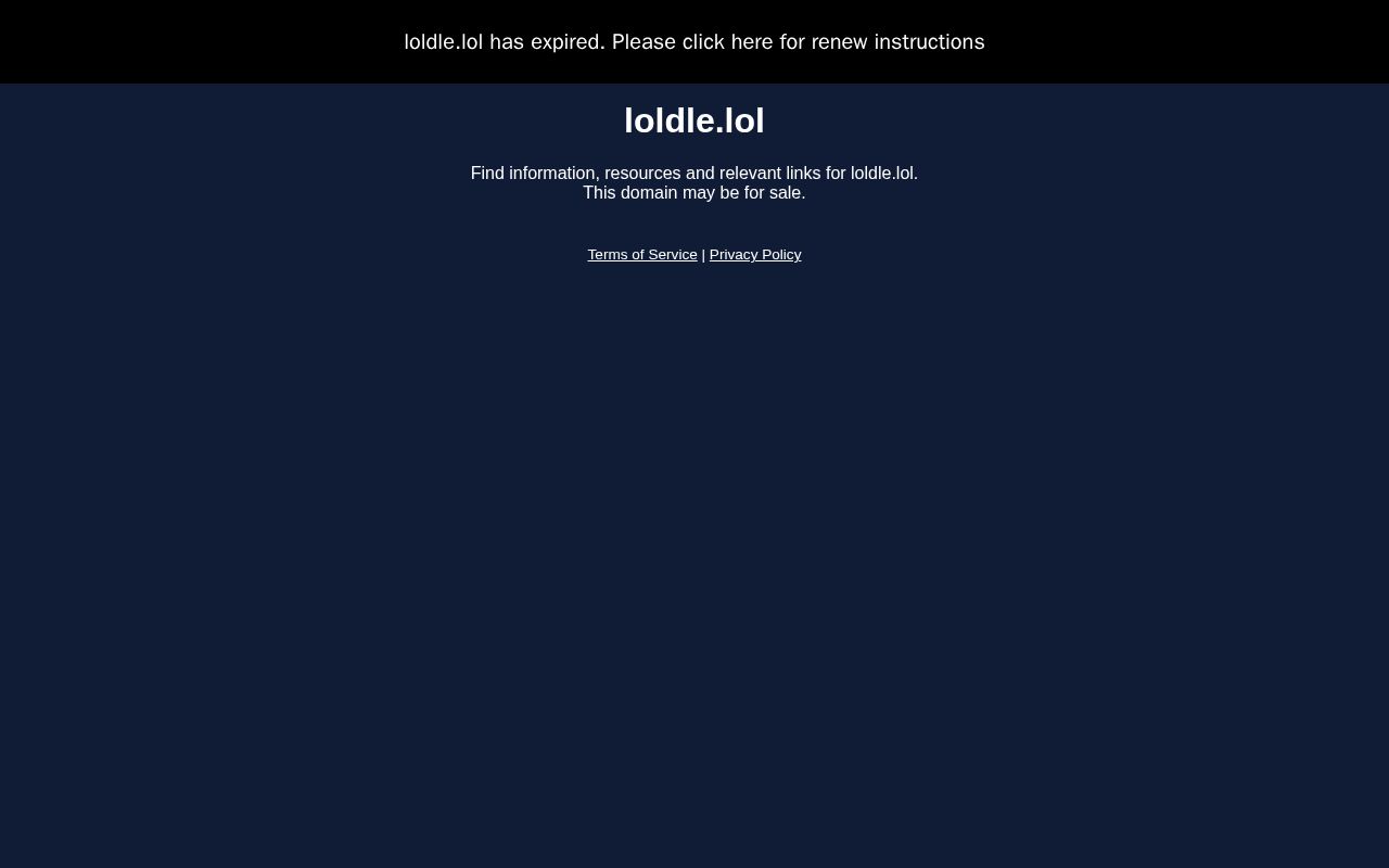 Preview of Loldle