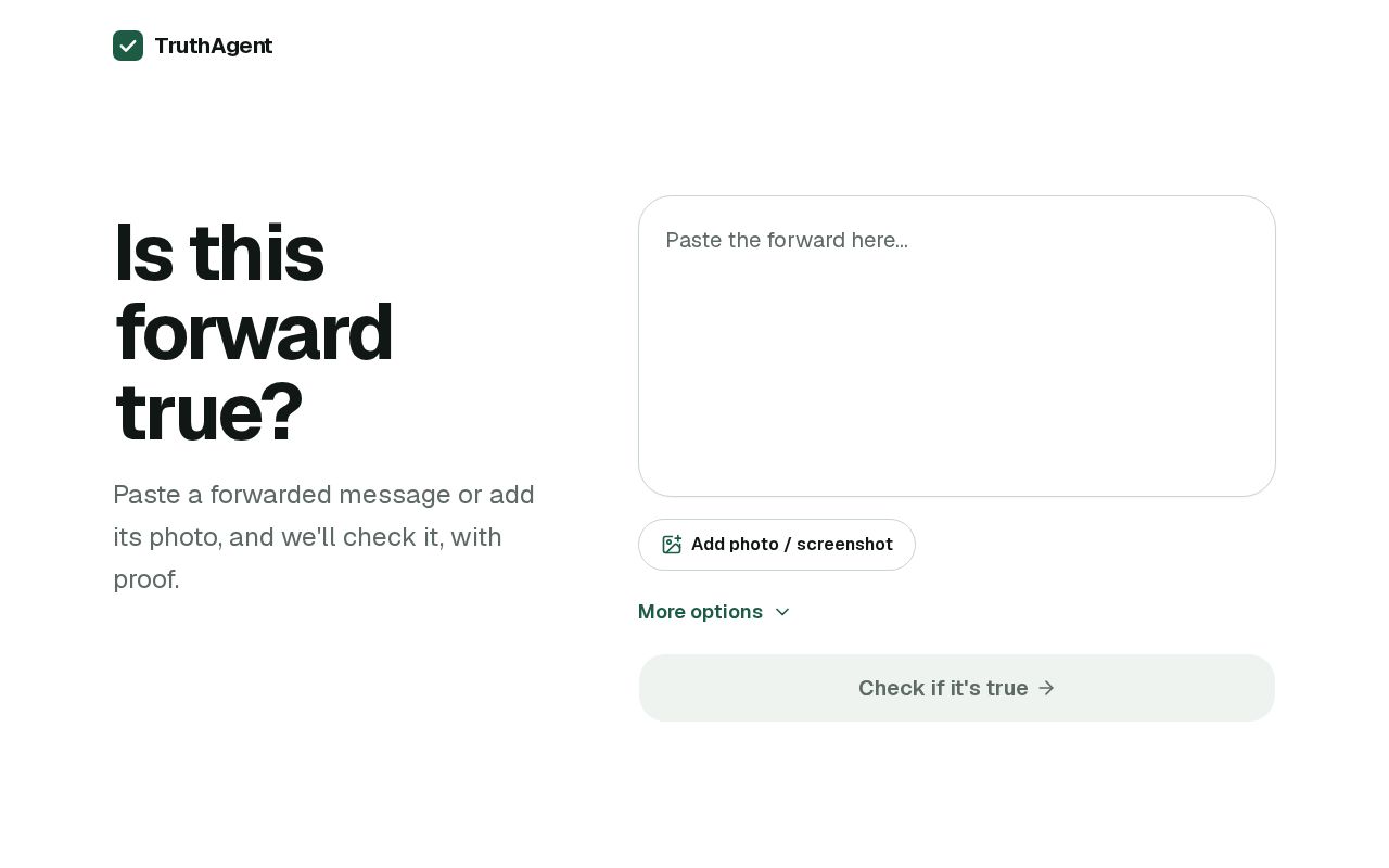 Preview of TruthAgent