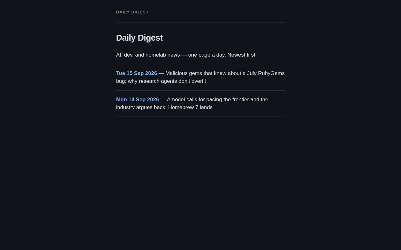 Preview of Used for AI news