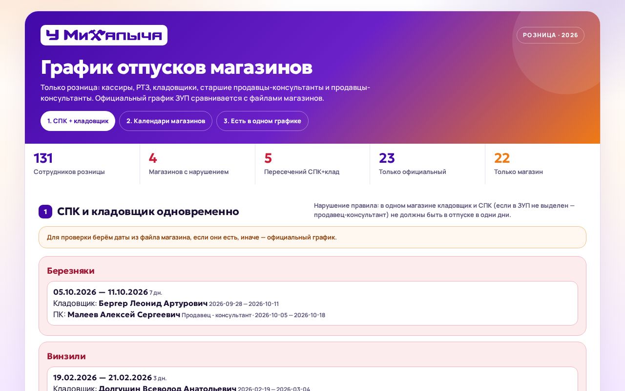 Preview of Grafik Otpuskov 2026