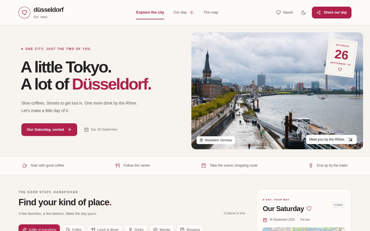 Preview of Dusseldorf Day Planner
