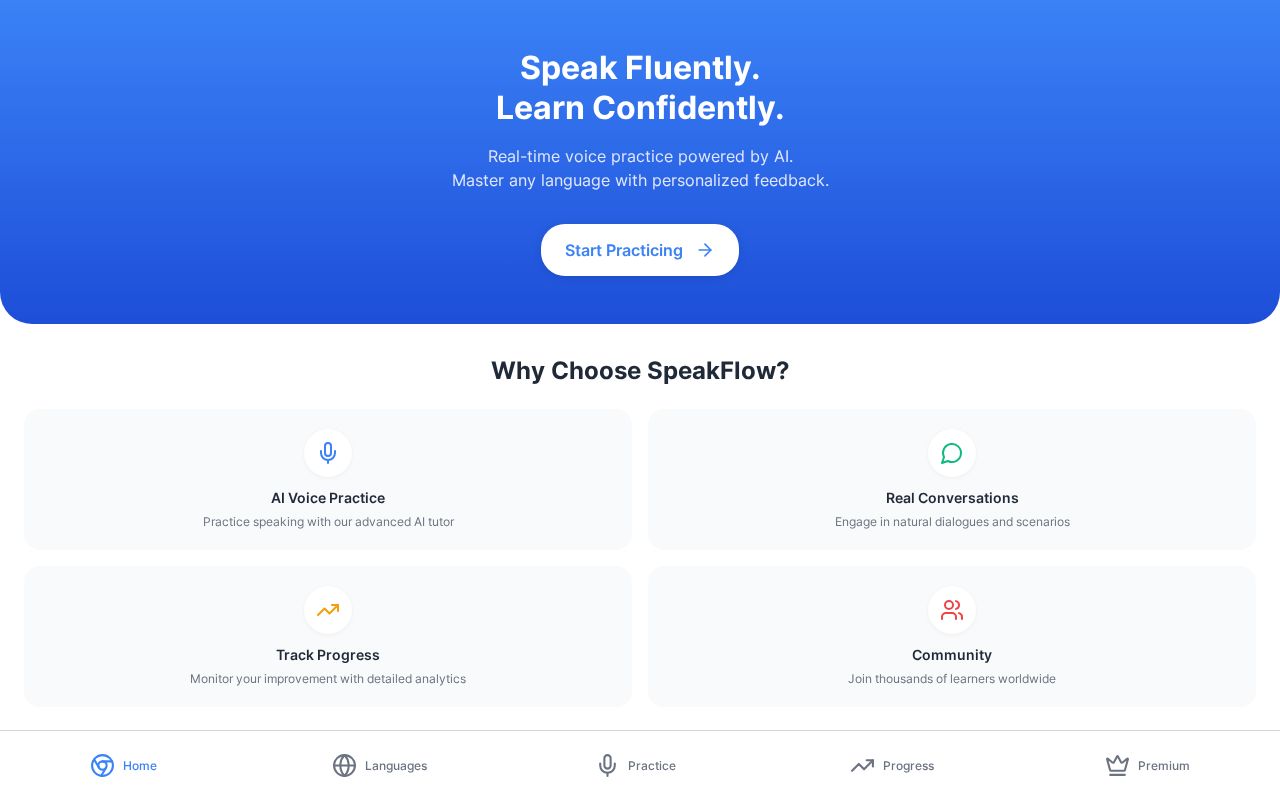 Preview of SpeakFlow