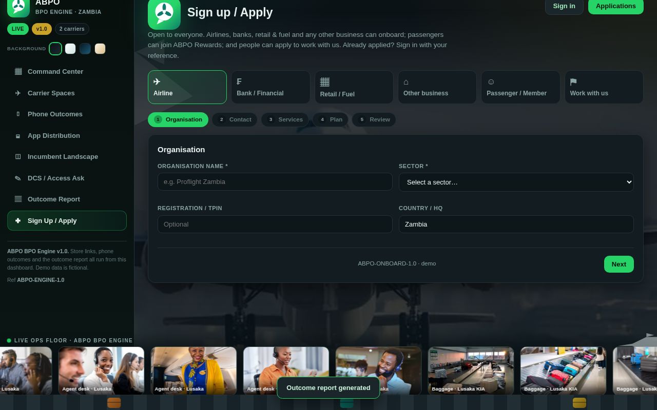 Preview of ABPO BPO Engine