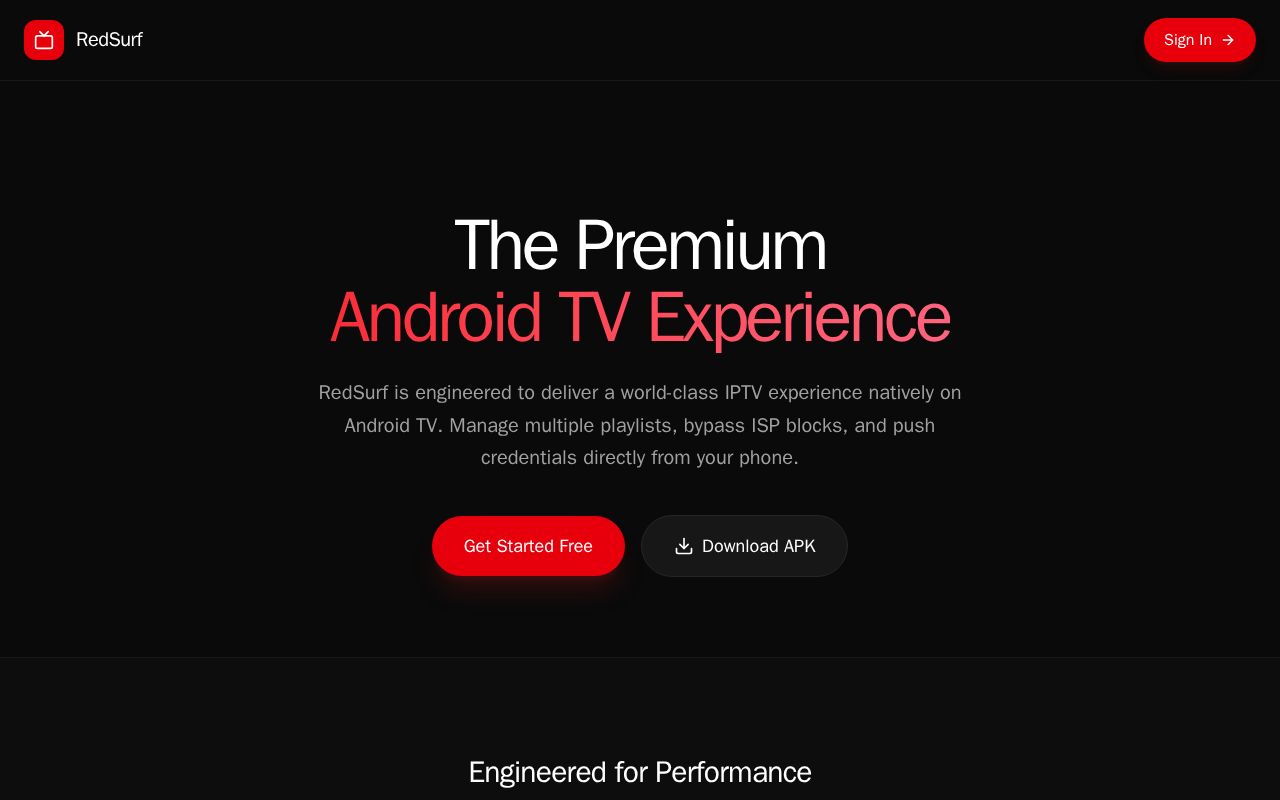 Preview of Redshifting the IPTV player industry