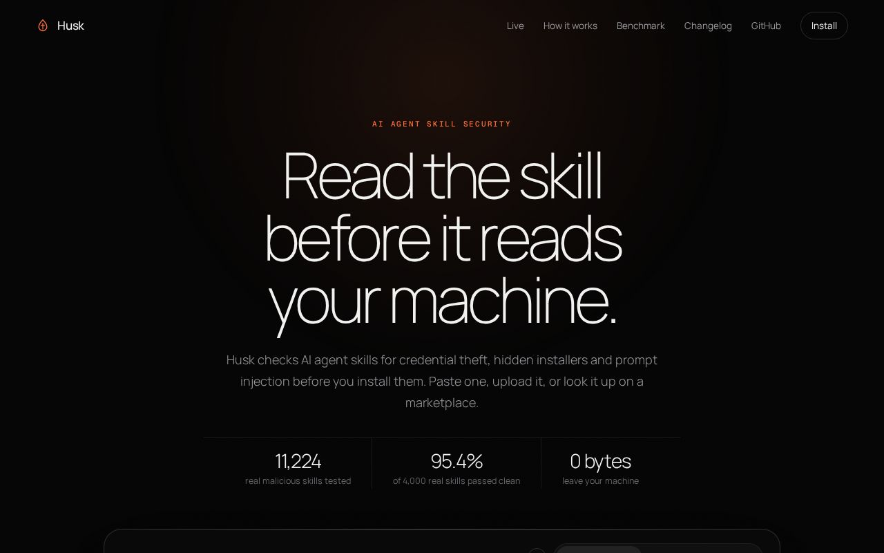 Preview of Husk