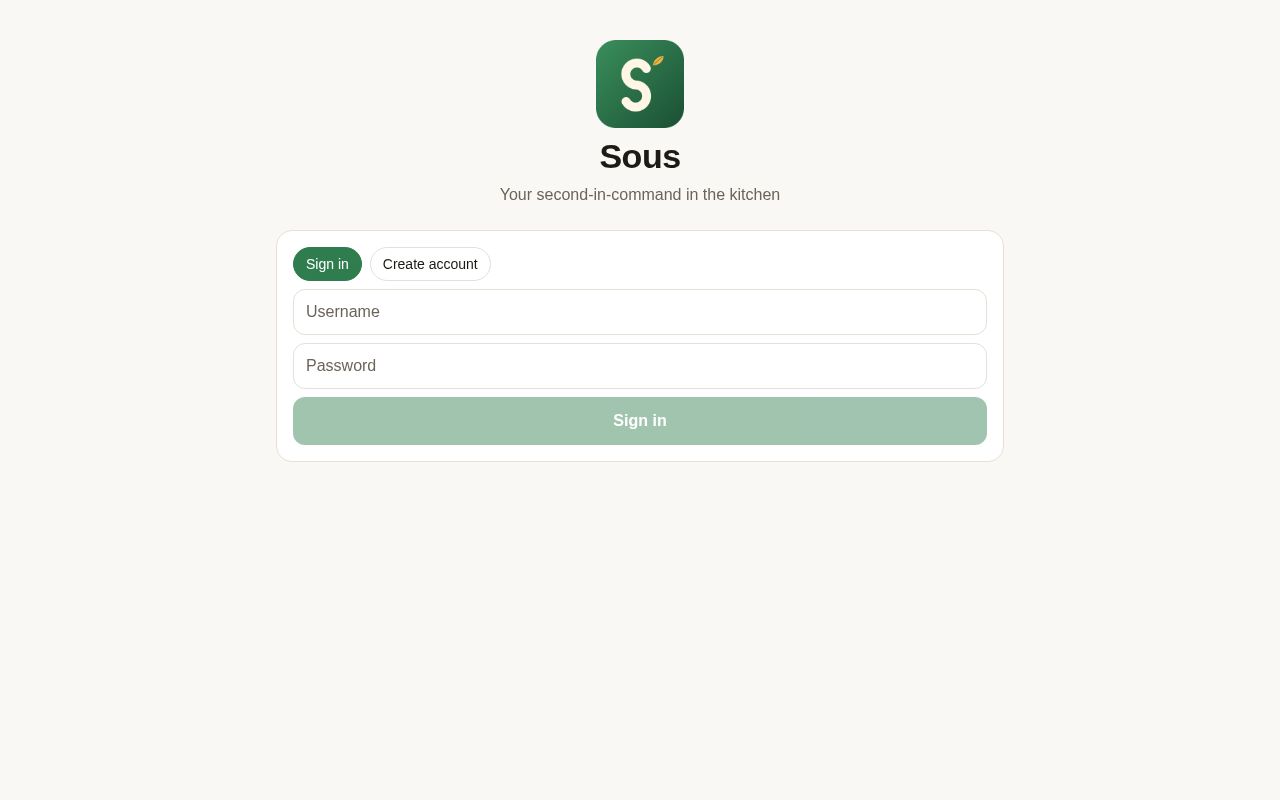 Preview of Sous