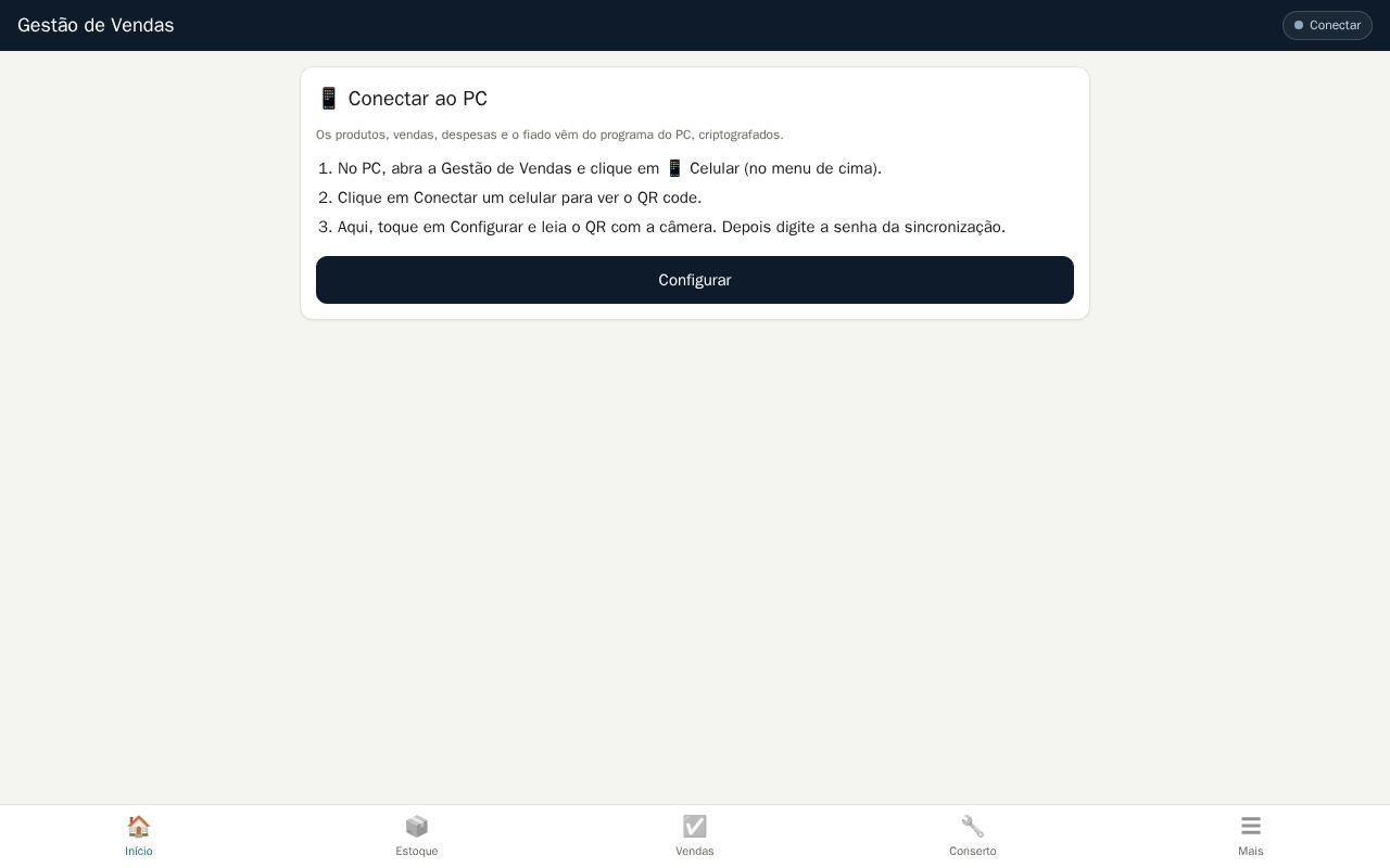 Preview of Gestão de Vendas