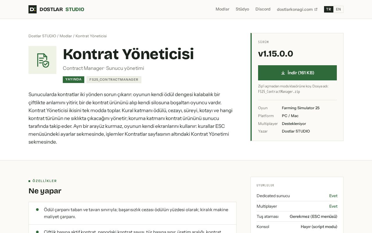 Preview of FS25 ContractManager