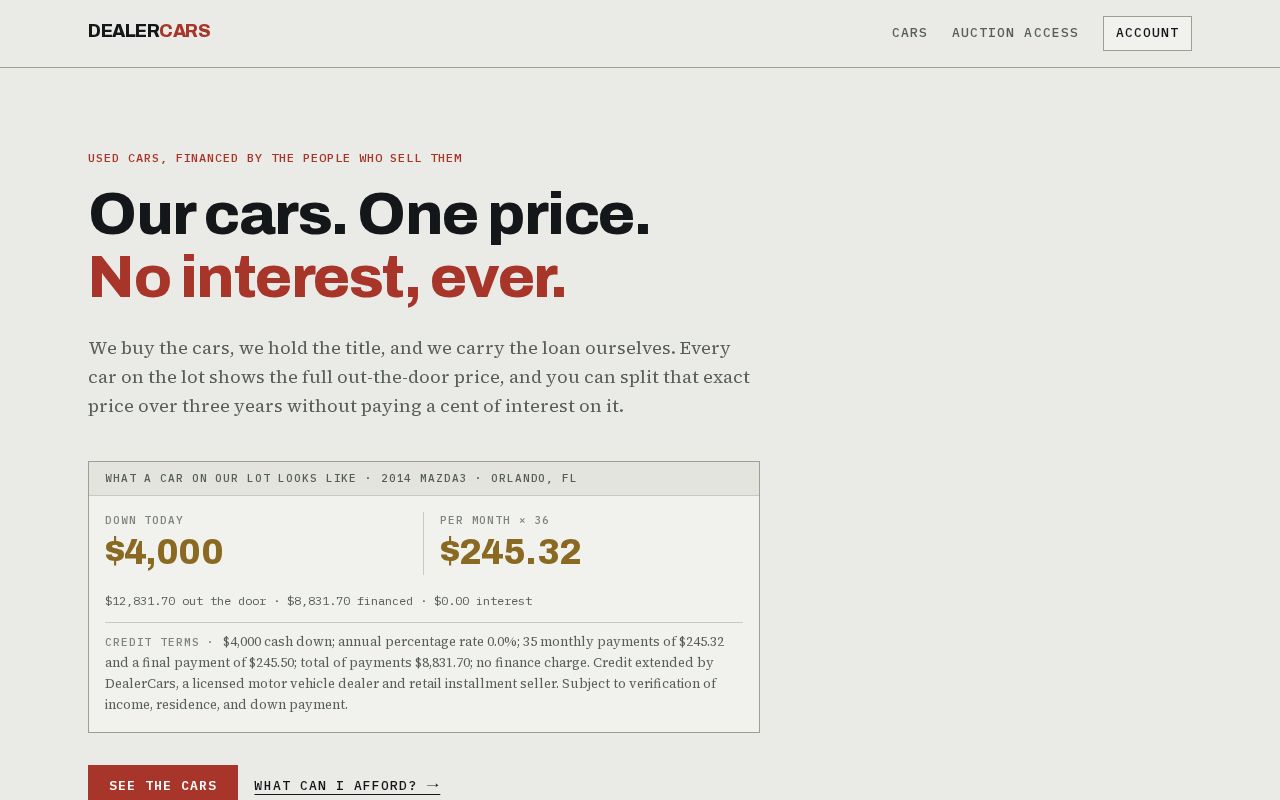 Preview of Dealercars