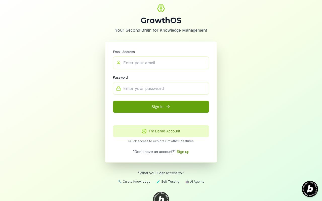 Preview of Growth OS