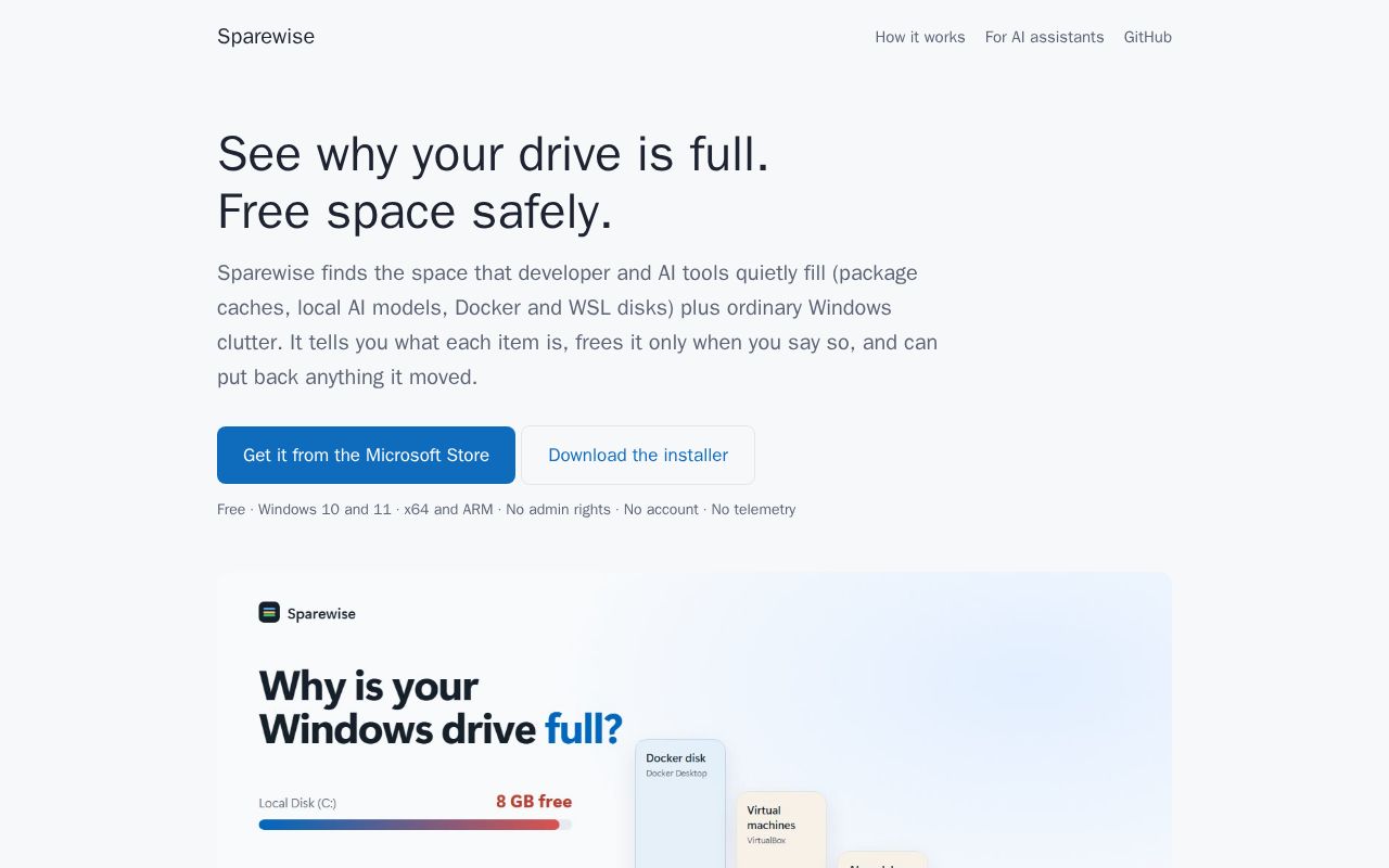 Preview of Sparewise