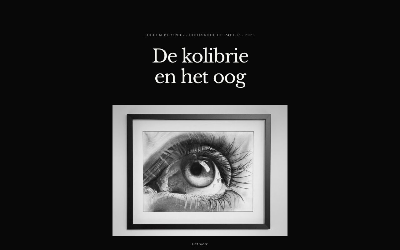 Preview of Kolibri Oog Art