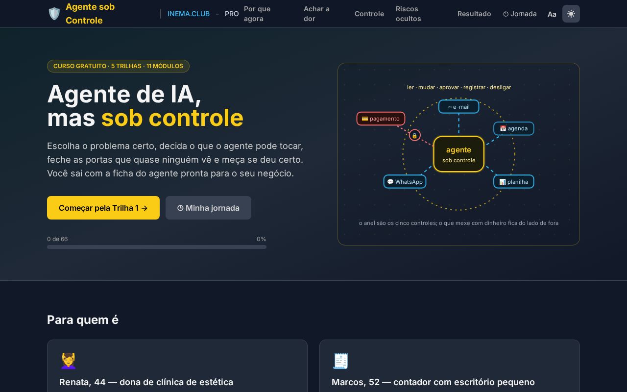 Preview of Curso Agente Sob Controle V2