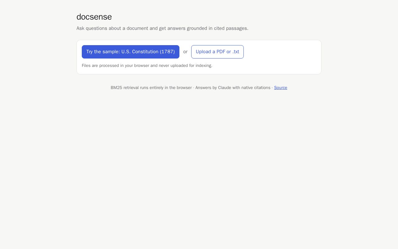 Preview of Docsense