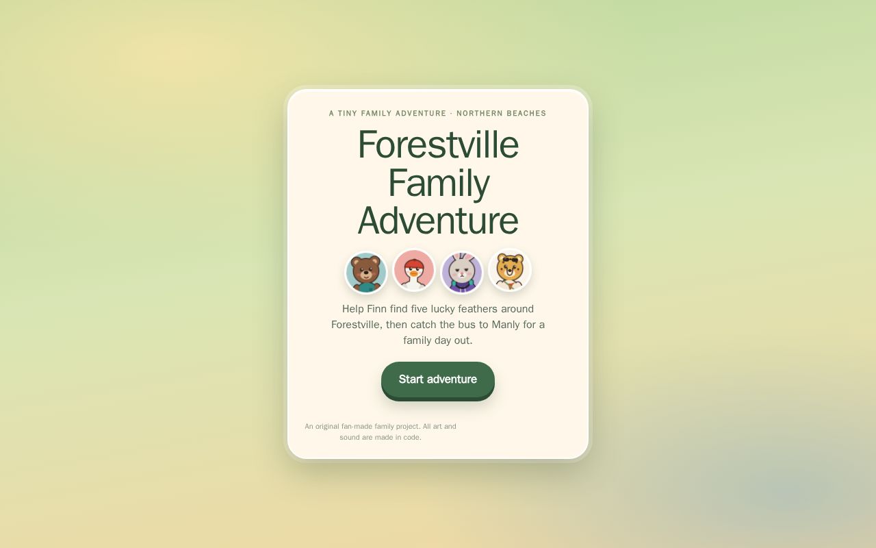 Preview of Forestville Family Adventure