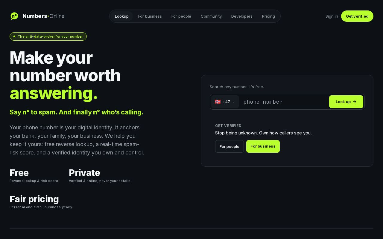 Preview of Numbers Online