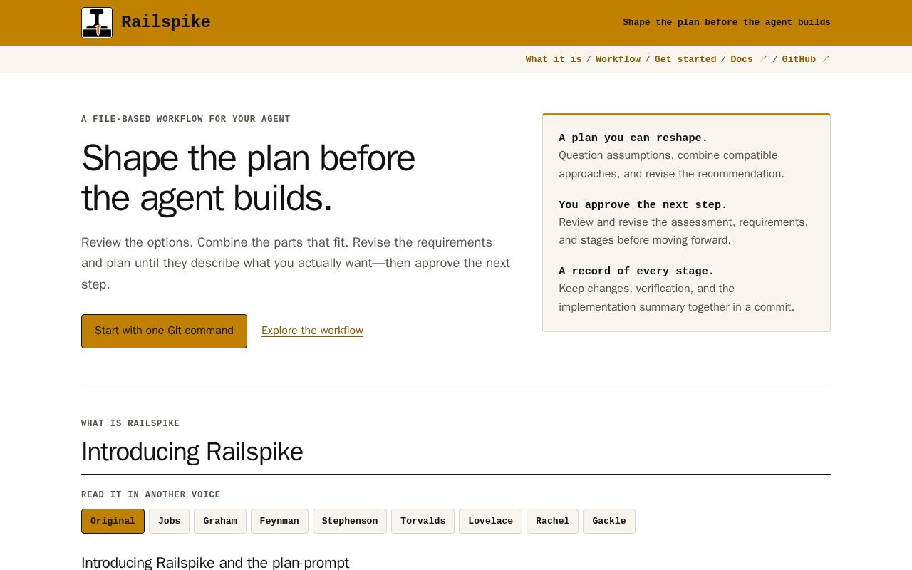 Preview of Railspike