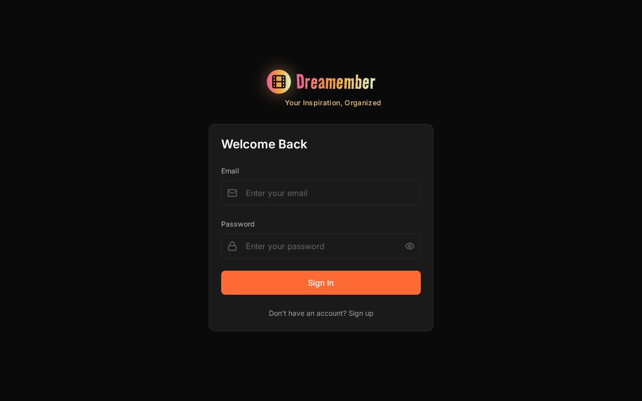 Preview of Dreamember - Your Inspiration, Organized