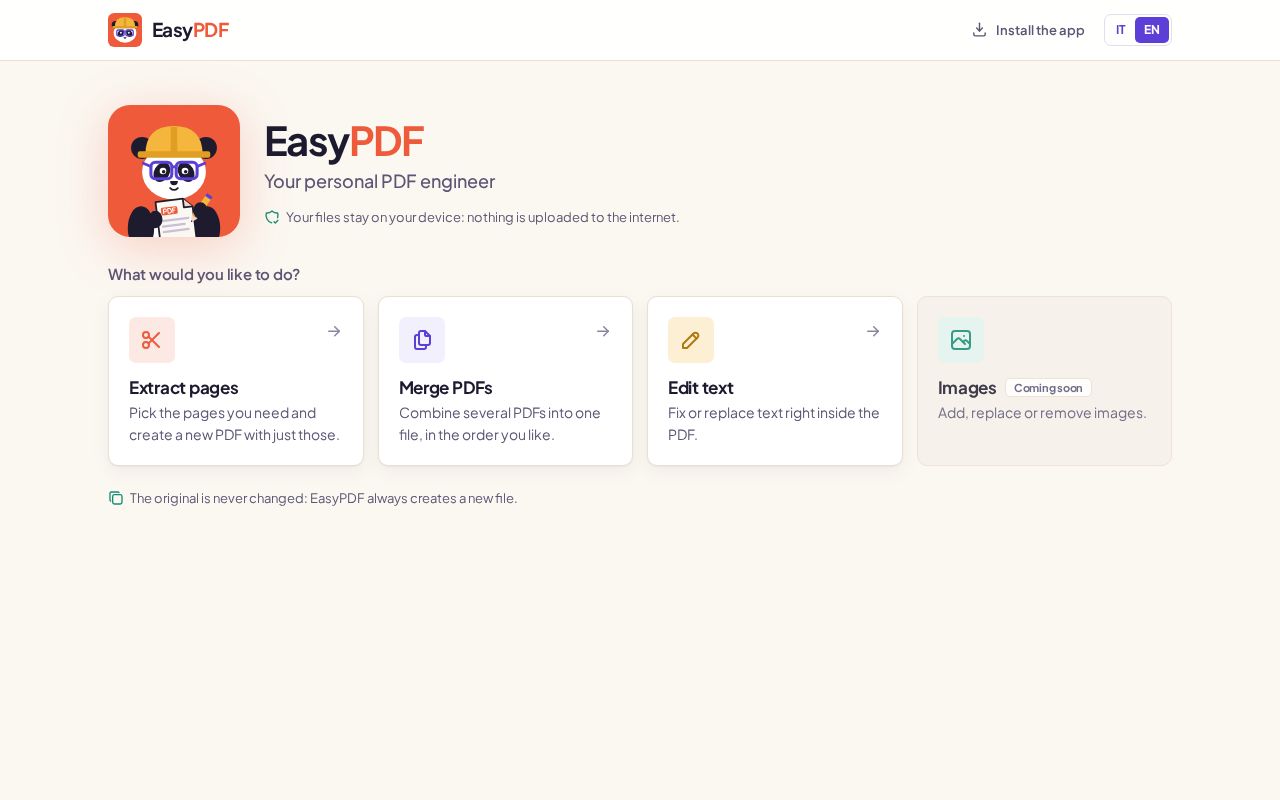 Preview of EasyPDF