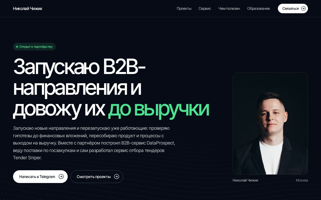 Preview of Nikolychizhik Site