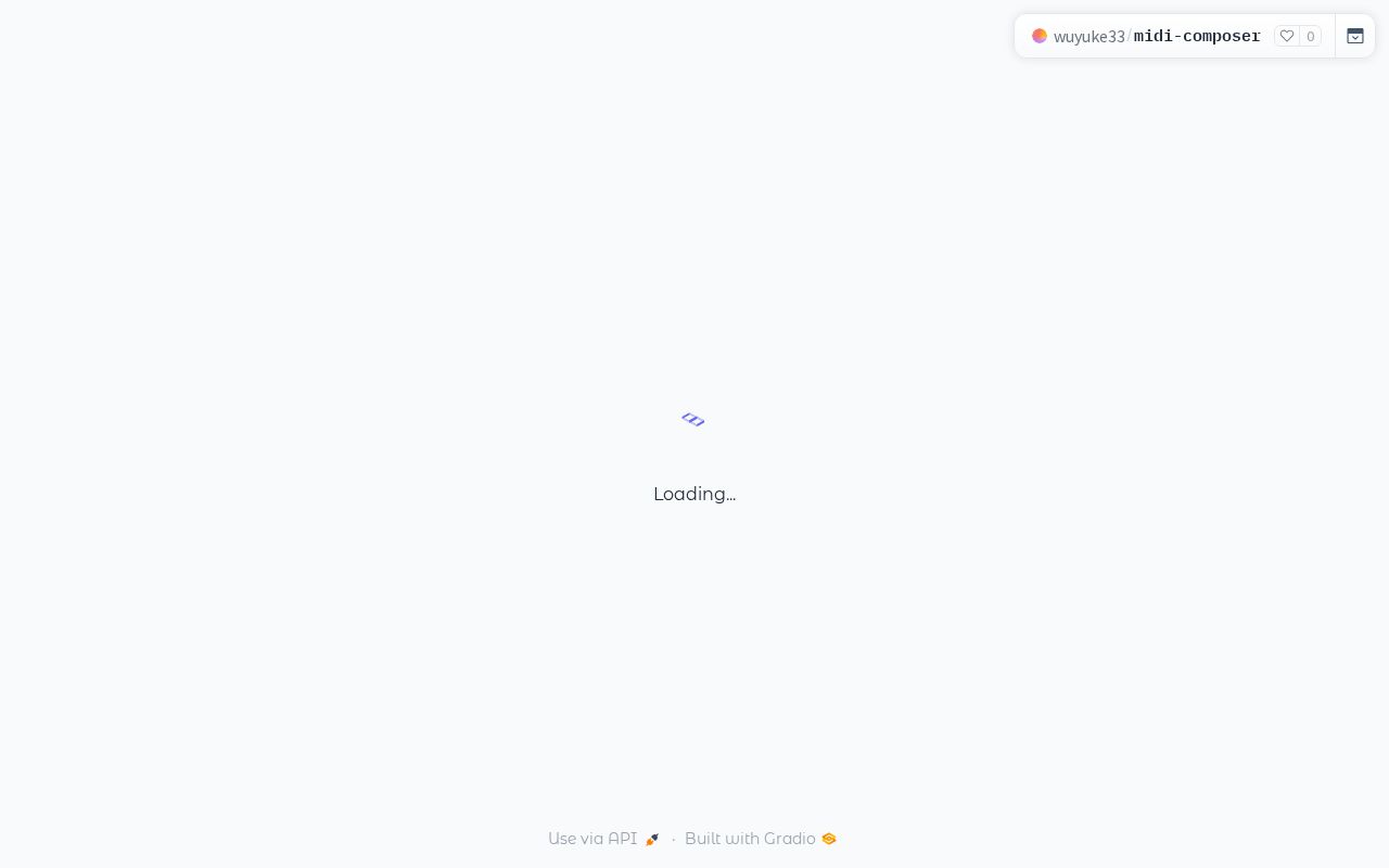 Preview of Midi Music Generator